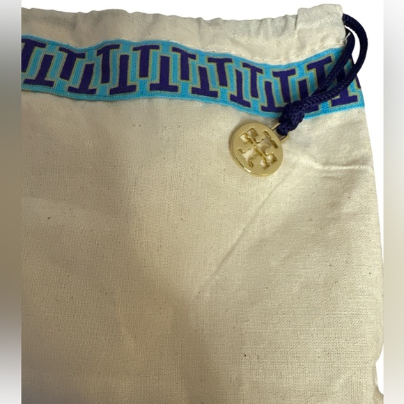 Tory Butch Mini Miller Thong Sandal Black Signature Logo size 5.5 - Picture 5 of 14